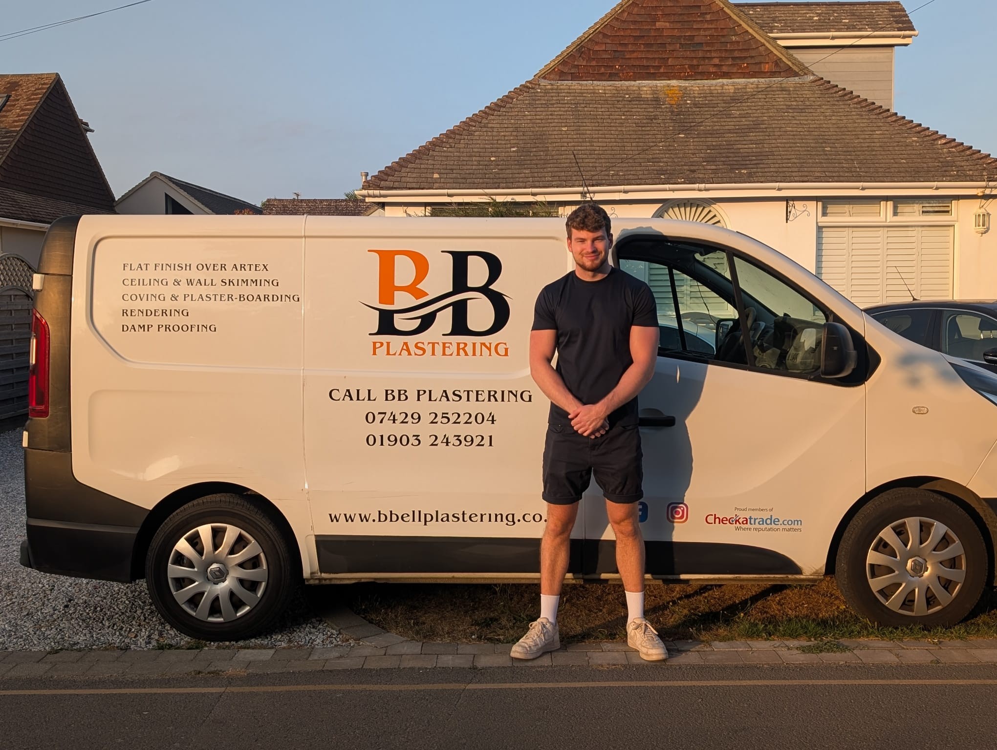 Bradley Bell, Plasterer in Worthing